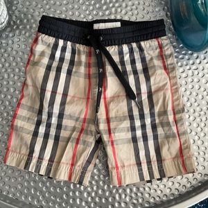 Burberry baby boy swim trunks